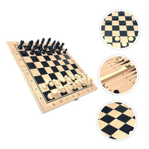 ERINGOGO Multifunktionales Faltbares Pädagogisches Brettspiel für Tragbares Schachbrett Robustes Design für Drinnen und Draußen von ERINGOGO