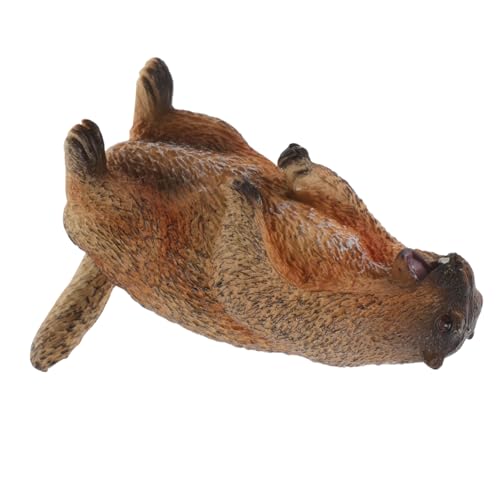 ERINGOGO Murmeltier Modell Babyspielzeug Tiermodellierung Murmeltier Tierfigur Welpenfigur Murmeltier Ornament Tiere Figuren Tiermodelle Murmeltier Dekoration ERINGOGO Murmeltier Modell Babyspielzeug Tiermodellierung Murmeltier Tierfigur Welpenfigur Murmeltier Ornament Tiere Figuren Tiermodelle Murmeltier Dekoration von ERINGOGO