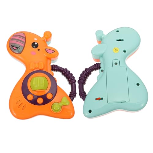 ERINGOGO Musical Toy Hand Drum mit Licht und Multifunktionales Batteriefreies für Frühkindliche Entwicklung und Musikalische für Kleinkinder Zufällige Farbe von ERINGOGO