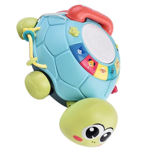ERINGOGO Musikspielzeug Für Junge Mädchen Interaktives Krabbelschildkrötenspielzeug Für Kleinkinder Lernspielzeug Mit Geräuschen Tragbar Fördert Motorik Und Hörentwicklung ERINGOGO Musikspielzeug Für Junge Mädchen Interaktives Krabbelschildkrötenspielzeug Für Kleinkinder Lernspielzeug Mit Geräuschen Tragbar Fördert Motorik Und Hörentwicklung von ERINGOGO