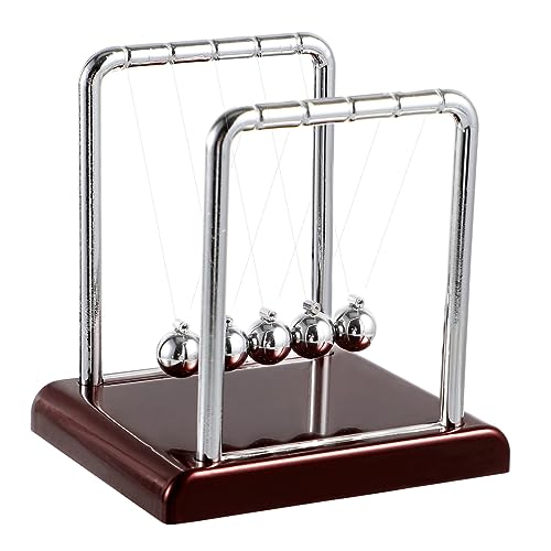 ERINGOGO Newton Pendelball aus Dekorativer Tischspielzeug für Büro und Zuhause Kleiner Pendelball mit Sockel ohne Batterie für und Kreative Ornamente ERINGOGO Newton Pendelball aus Dekorativer Tischspielzeug für Büro und Zuhause Kleiner Pendelball mit Sockel ohne Batterie für und Kreative Ornamente von ERINGOGO
