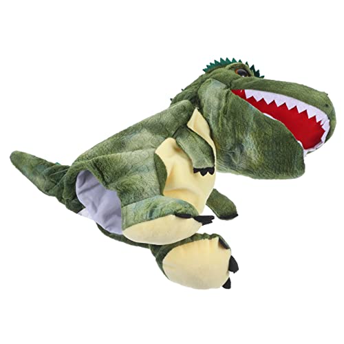 ERINGOGO Niedliche Cartoon Dinosaurier Handpuppe aus Weichem Plüsch Interaktives für Fantasie und Kommunikation für Eltern Junge Mädchen Spiel und Geschichtenerzählen von ERINGOGO