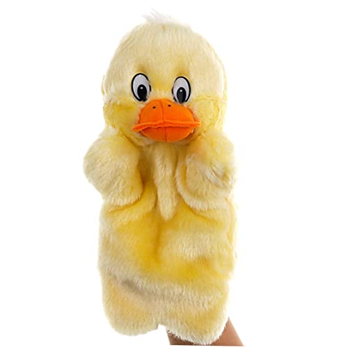 ERINGOGO Niedliche Gelbe Enten Handpuppe aus Weichem Plüsch Kuscheliges Stofftier für Interaktives Rollenspiel und Geschichtenerzählen Pädagogisches Puppentheater Zubehör für Kleinkinder ERINGOGO Niedliche Gelbe Enten Handpuppe aus Weichem Plüsch Kuscheliges Stofftier für Interaktives Rollenspiel und Geschichtenerzählen Pädagogisches Puppentheater Zubehör für Kleinkinder von ERINGOGO