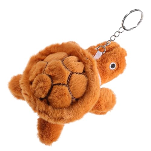 ERINGOGO Niedlicher Plüsch Schildkröten Schlüsselanhänger Weicher Kuschelanhänger Brauner Schildkröten Puppen Anhänger für Taschen Rucksäcke und Freunde Niedliches Tier Accessoire ERINGOGO Niedlicher Plüsch Schildkröten Schlüsselanhänger Weicher Kuschelanhänger Brauner Schildkröten Puppen Anhänger für Taschen Rucksäcke und Freunde Niedliches Tier Accessoire von ERINGOGO