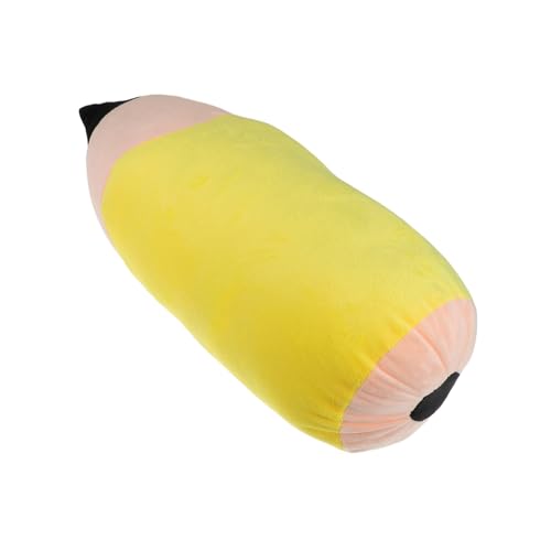 ERINGOGO Niedliches Buntstiftkissen Plüsch Bleistift Kissen Kinder Langhafte Kissen Langkissen Kinder Sofa Kissen Urlaub Dekoration Für Heimzimmer Jungen Mädchen Spaß Spielzeug von ERINGOGO
