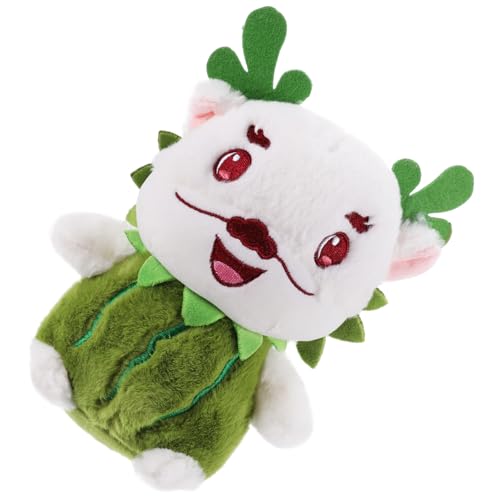 ERINGOGO Niedliches Plüsch Drachen Kuscheltier Obst Design mit Hochwertiger Verarbeitung Weiches Stofftier Dekoration für Kinderzimmer Einzigartiges für Familie und Freunde von ERINGOGO