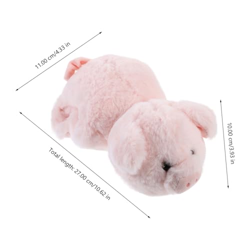 ERINGOGO Niedliches Schwein Plüsch Slap Armband Tierisches Kuscheltier Hugger Dekoration Party Cartoon Umarmungsarmband für Handgelenk Zubehör von ERINGOGO