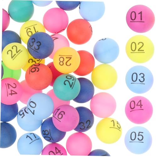 ERINGOGO Nummerierte Bunte Losbälle Strapazierfähige Kleine Spielbälle für Party Tombola Unterhaltung und Zeichnungen bei Heim Events ERINGOGO Nummerierte Bunte Losbälle Strapazierfähige Kleine Spielbälle für Party Tombola Unterhaltung und Zeichnungen bei Heim Events von ERINGOGO