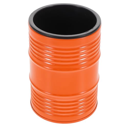 ERINGOGO Ölfass-siebbecher Lügner Würfelspiel Praktischer Würfelbecher Würfelstapelbecher Würfelbecher Aus Eisen Würfelbecher Für Rollenspiele Party Würfelbecher Plastik Orange von ERINGOGO