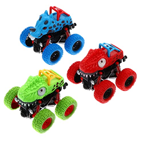 ERINGOGO Offroad Modellspielzeug Kreative Interessante Reibungsfahrzeuge Für Elastisches Design Ideales Für Jungen Ab Jahren Zufällige Dino Style Variationen ERINGOGO Offroad Modellspielzeug Kreative Interessante Reibungsfahrzeuge Für Elastisches Design Ideales Für Jungen Ab Jahren Zufällige Dino Style Variationen von ERINGOGO