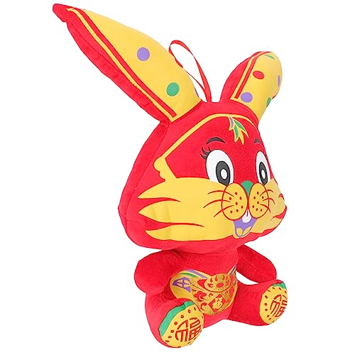 ERINGOGO Offset -Drucken Furao Puppe ausgestopftes Tier Hasen-Stofftier Kleiner Stoffhase Kaninchenspielzeug ausgestopfter Hase Kaninchen Bunny Stoffed Toy rot ERINGOGO Offset -Drucken Furao Puppe ausgestopftes Tier Hasen-Stofftier Kleiner Stoffhase Kaninchenspielzeug ausgestopfter Hase Kaninchen Bunny Stoffed Toy rot von ERINGOGO