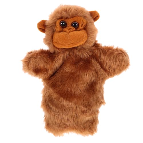 ERINGOGO Gorilla Handpuppe Plüsch Für Mädchen Interaktive Geschichtenerzähler-handpuppe Für Spiel Für Geburtstage Und Feiertage Fördert Sprache Und Kommunikation ERINGOGO Gorilla Handpuppe Plüsch Für Mädchen Interaktive Geschichtenerzähler-handpuppe Für Spiel Für Geburtstage Und Feiertage Fördert Sprache Und Kommunikation von ERINGOGO