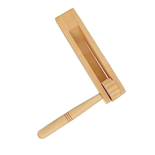 ERINGOGO Orff Castanet Für Hochwertige Holzmusikinstrumente Für Vorschule Und Kindergarten Sicheres Und Langlebiges Percussion Für Musikalische von ERINGOGO