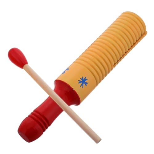 ERINGOGO Orff Instrument Guiro Instrument Instrument Zubehör Musical Holz ERINGOGO Orff Instrument Guiro Instrument Instrument Zubehör Musical Holz von ERINGOGO