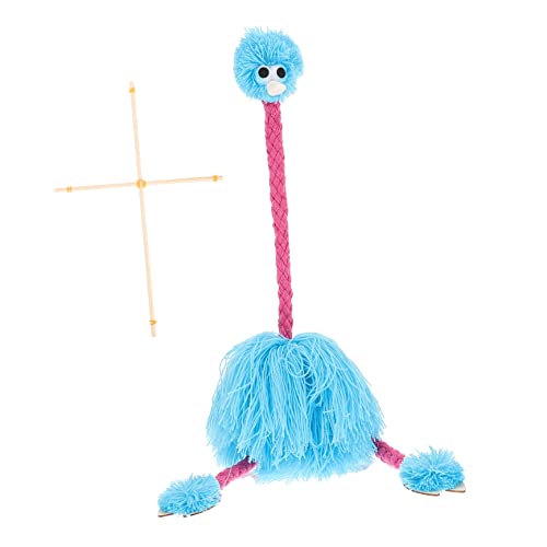 ERINGOGO Ostrich Handpuppenspielzeug Straußpuppenspielspielzeug Tierpuppe Marionetten Puppenspielzeug Tierische Handpuppe Handpuppentier Strauße Marionette Tierische Marionetten Garn von ERINGOGO