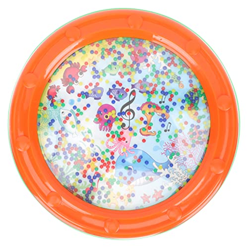 ERINGOGO Ozeantrommel Kreatives Percussion Instrument Mit Wellenperlen Sanfte Meeresgeräusche Orangefarbene Handtrommel Für Musikliebhaber Für Musikalische Erziehung ERINGOGO Ozeantrommel Kreatives Percussion Instrument Mit Wellenperlen Sanfte Meeresgeräusche Orangefarbene Handtrommel Für Musikliebhaber Für Musikalische Erziehung von ERINGOGO