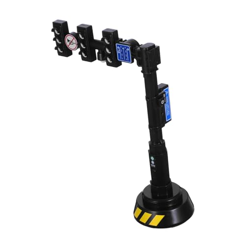 ERINGOGO Pädagogisches Ampelspielzeug Mit Automatischem Lichtwechsel Und Soundeffekten, Realistisches Ampelmodell Für Rollenspiele, Sandtisch-Ornament von ERINGOGO