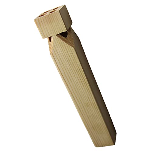ERINGOGO Wooden Whistle Toy Für Junge Mädchen Tragbare Flöte Aus Holz Pädagogisches Musikinstrument Lungenkapazität Für Jungen Und Mädchen Zufällige Farben von ERINGOGO