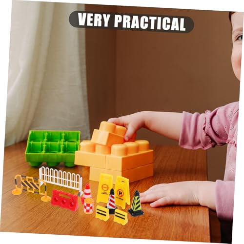ERINGOGO Pädagogisches Verkehrszeichen Spielset Teilig mit Miniatur Straßenbarrieren und Trainingskegel Fördert Verkehrssicherheit und Frühes Lernen für Rollenspiel und Verkehrserziehung ERINGOGO Pädagogisches Verkehrszeichen Spielset Teilig mit Miniatur Straßenbarrieren und Trainingskegel Fördert Verkehrssicherheit und Frühes Lernen für Rollenspiel und Verkehrserziehung von ERINGOGO