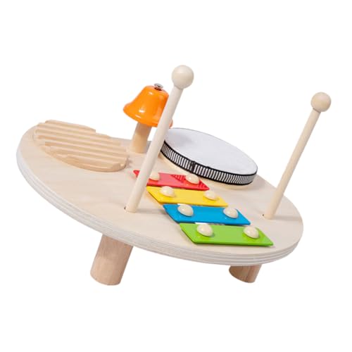 ERINGOGO Percussion- Bildungsspielzeug Kinderinstrument Musikinstrumente für Kleinkinder Musikspielzeug Schlaginstrument Musikalisches Trommelspielzeug Percussion - Metall von ERINGOGO