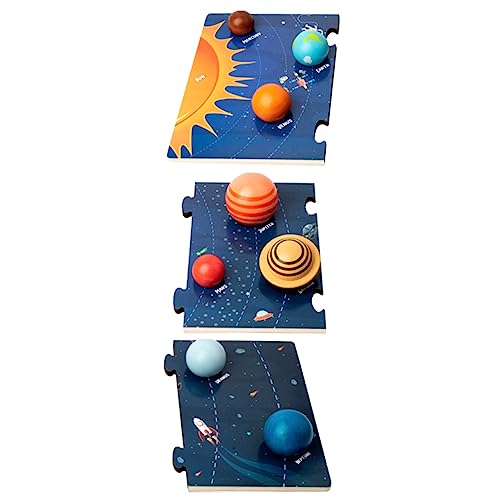 ERINGOGO Planet Puzzle Lernspielzeug Holzspielzeug für Kleinkinder Pädagogisches Sonnensystem Puzzle Kreativität und Vorstellungskraft für Jungen und Mädchen ERINGOGO Planet Puzzle Lernspielzeug Holzspielzeug für Kleinkinder Pädagogisches Sonnensystem Puzzle Kreativität und Vorstellungskraft für Jungen und Mädchen von ERINGOGO