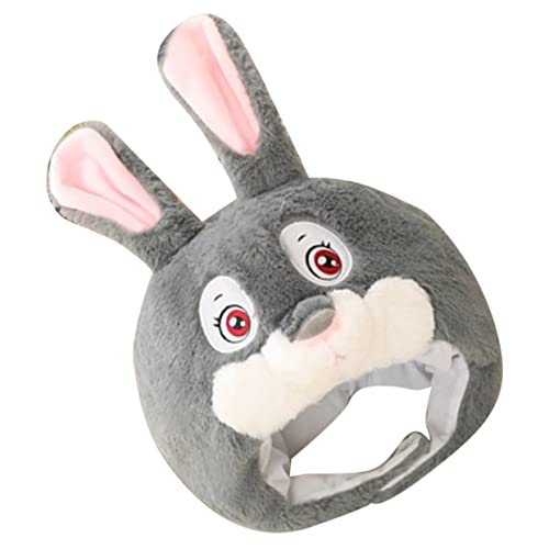 ERINGOGO Plüsch Bunny Hat mit Beweglichen Lustiger Hasen Hut für Partys Ostern Halloween Cosplay Kostüm Requisite für Frauen und Langlebig und Angenehm von ERINGOGO