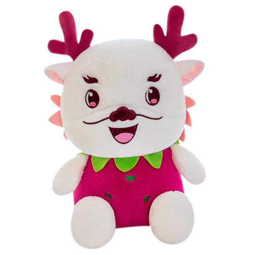 ERINGOGO Plüsch Drache Kuscheltier Cartoon Stofftier Schlafzimmer Dekoration Weiches Maskottchen Drachenmodell für Fans von ERINGOGO