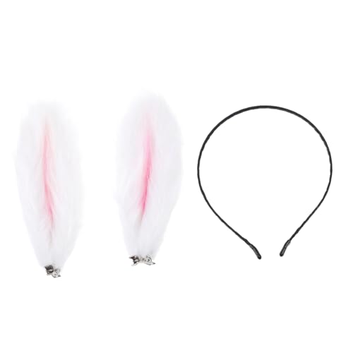 ERINGOGO Plüsch Hasenohren Haarreif Lustiges Festival Party Stirnband Tierohren Kopfschmuck für Erwachsene und Wiederverwendbar und Bequem ERINGOGO Plüsch Hasenohren Haarreif Lustiges Festival Party Stirnband Tierohren Kopfschmuck für Erwachsene und Wiederverwendbar und Bequem von ERINGOGO