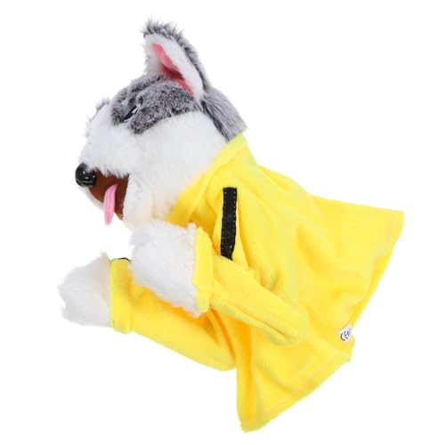 ERINGOGO Plüsch-Hunde-boxpuppe, Interaktive Handpuppe, Bezaubernde Plüsch-Hunde-handpuppe von ERINGOGO
