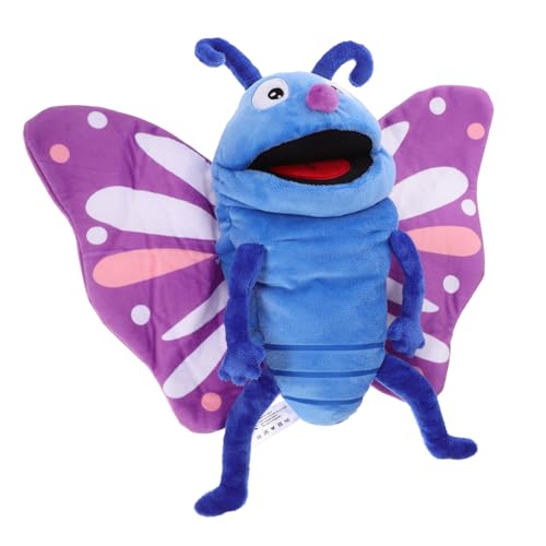 ERINGOGO Plüsch Schmetterling Handpuppe Interaktives für Frühe Bildung für Geschichten und Rollenspiele Fördert Kreativität und Emotionale Kommunikation zwischen Eltern und Kindern ERINGOGO Plüsch Schmetterling Handpuppe Interaktives für Frühe Bildung für Geschichten und Rollenspiele Fördert Kreativität und Emotionale Kommunikation zwischen Eltern und Kindern von ERINGOGO