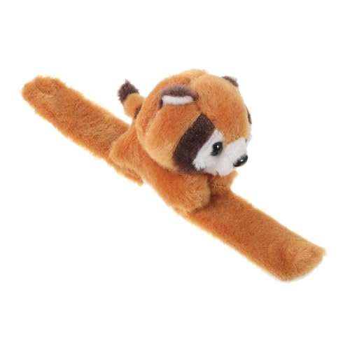 ERINGOGO Plüsch Schnapparmband Raccoon Design Weiches Leichtes Kuscheltier Armband Partyzubehör Mitgebsel für Halloween Geburtstag und Festtage von ERINGOGO