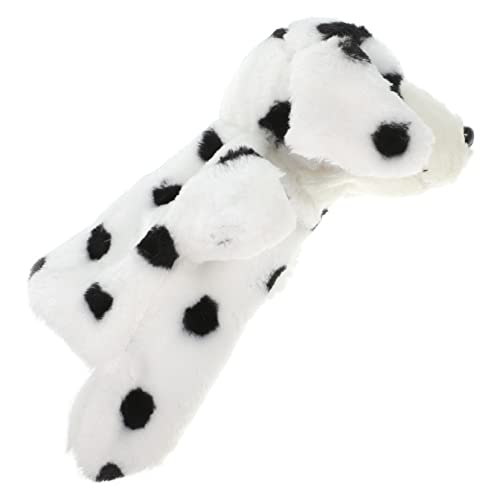 ERINGOGO Plüsch Tier Handpuppe Hund Interaktive Fingerpuppen Für Weiches Plüschtier Für Eltern Junge Mädchen Spiele Und Kreative Rollenspiele Dalmator von ERINGOGO