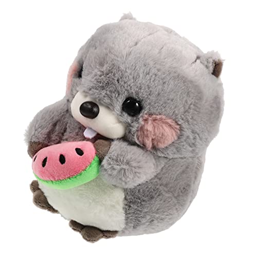 ERINGOGO Plüsch Tier Kuscheltier Grauer Groundhog Stofftier Weiches Plüschspielzeug für Jungen Mädchen Kuscheldoll Umarmungskissen ERINGOGO Plüsch Tier Kuscheltier Grauer Groundhog Stofftier Weiches Plüschspielzeug für Jungen Mädchen Kuscheldoll Umarmungskissen von ERINGOGO