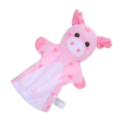 ERINGOGO Plüsch-farmtier-handpuppe Schwein Interaktives Handpuppenspielzeug für Kleinkinder Fördert Rollenspiel Sprachentwicklung und Geschichten Erzählen für Kindergarten Lehrer Eltern und von ERINGOGO