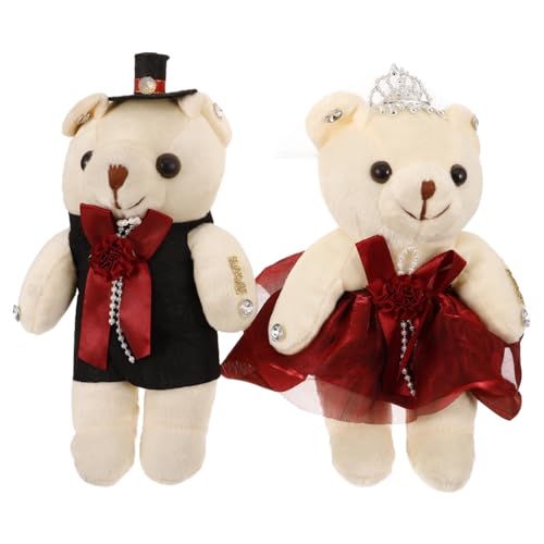 ERINGOGO Plüschbär Hochzeit Deko Valentinstag für Blumenarrangements Kreative Hochzeitsdekoration für Partys und Feiern Vielseitig Einsetzbar ERINGOGO Plüschbär Hochzeit Deko Valentinstag für Blumenarrangements Kreative Hochzeitsdekoration für Partys und Feiern Vielseitig Einsetzbar von ERINGOGO