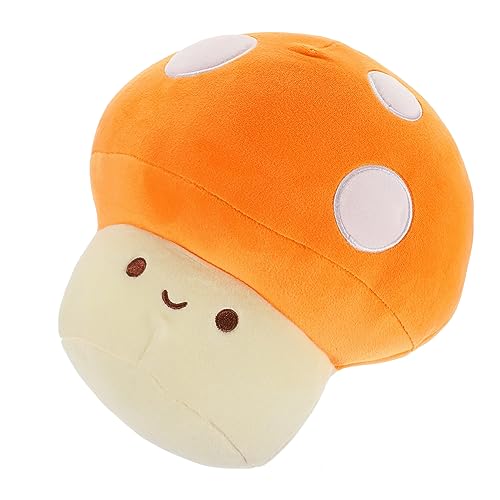 ERINGOGO Plüschpilzpuppe Pilzspielzeug Mini Pilzkissen Pilzplüsch Pilzkissen Pilze Plüschspielzeug Realistisches Pilzdekor Kawaii Stofftier Pp Baumwolle Orange ERINGOGO Plüschpilzpuppe Pilzspielzeug Mini Pilzkissen Pilzplüsch Pilzkissen Pilze Plüschspielzeug Realistisches Pilzdekor Kawaii Stofftier Pp Baumwolle Orange von ERINGOGO