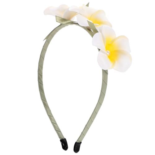 ERINGOGO Plumeria Blumen Stirnband Aus Metalllegierung Und Stoff Dekoratives Stirnband Für Kleine Mädchen Einfach Zu Tragen Für Mottopartys Und Geburtstage ERINGOGO Plumeria Blumen Stirnband Aus Metalllegierung Und Stoff Dekoratives Stirnband Für Kleine Mädchen Einfach Zu Tragen Für Mottopartys Und Geburtstage von ERINGOGO