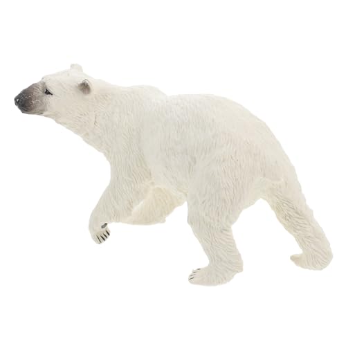 ERINGOGO Simulation Bärenmodell Wildtier Spielzeug Für Eisbär Figur Für Dekoration Und Lernspielzeug von ERINGOGO