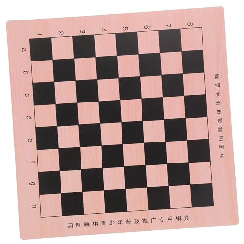 ERINGOGO Portable Holz Schachbrett mit Doppelseitigem Damenspielfeld für Zuhause und Tischgebrauch Leicht und Stabil Vielseitig Einsetzbar für Verschiedene Brettspiele ERINGOGO Portable Holz Schachbrett mit Doppelseitigem Damenspielfeld für Zuhause und Tischgebrauch Leicht und Stabil Vielseitig Einsetzbar für Verschiedene Brettspiele von ERINGOGO