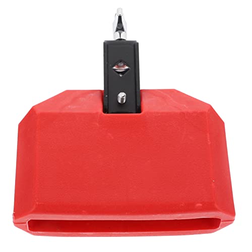ERINGOGO Praktische Kuhglocke Zubehör für Schlagzeug Set Rotes PVC Material Robust und Formbeständig Geeignet für Schüler Lehrer und Profi Schlagzeuger Perfektes Percussion Instrument ERINGOGO Praktische Kuhglocke Zubehör für Schlagzeug Set Rotes PVC Material Robust und Formbeständig Geeignet für Schüler Lehrer und Profi Schlagzeuger Perfektes Percussion Instrument von ERINGOGO