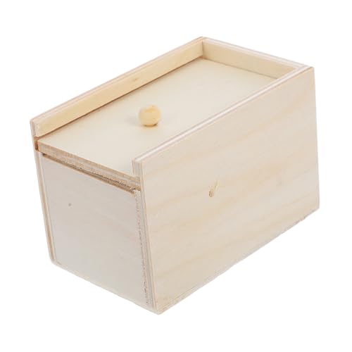 ERINGOGO Prank Spider Trick Toy mit Holzbox Realistisches Tierimitat für Halloween und Aprilscherz Lustiges Schreckspielzeug für Streiche und Karneval Einfach zu Bedienen Witzige Dekoration von ERINGOGO