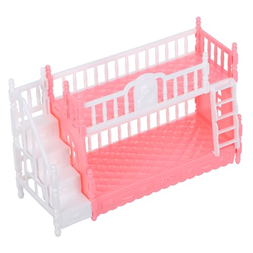 ERINGOGO Prinzessin Puppenbett puppenbettchen puppenbett puppenmöbel Puppenhauszubehör Spielzeuggurte Bausatz vorgeben Puppenhaus mit Minibett Miniatur-Puppen-Etagenbett Abs Rosa ERINGOGO Prinzessin Puppenbett puppenbettchen puppenbett puppenmöbel Puppenhauszubehör Spielzeuggurte Bausatz vorgeben Puppenhaus mit Minibett Miniatur-Puppen-Etagenbett Abs Rosa von ERINGOGO