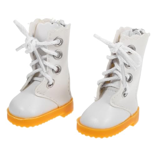 ERINGOGO Puppe hohe Stiefel Puppenzubehör Schuhe für Puppen Zubehör für das Puppenhaus Bjd-Puppen Bjd-Schuhe Kinderschuh-Organizer Puppenhauszubehör Babydoll-Schuhe Mini-Schuhe Stoff Weiß ERINGOGO Puppe hohe Stiefel Puppenzubehör Schuhe für Puppen Zubehör für das Puppenhaus Bjd-Puppen Bjd-Schuhe Kinderschuh-Organizer Puppenhauszubehör Babydoll-Schuhe Mini-Schuhe Stoff Weiß von ERINGOGO