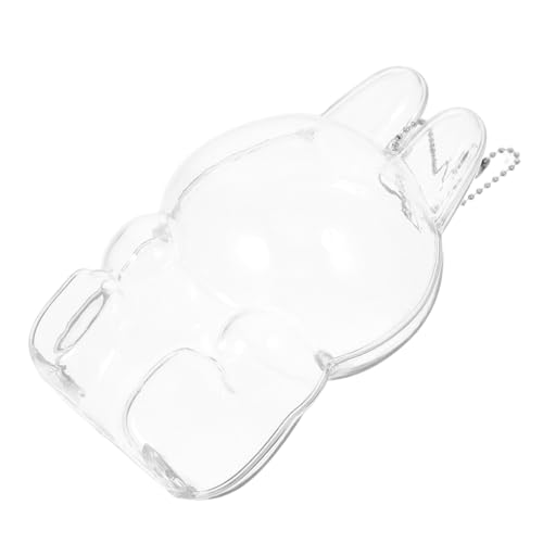 ERINGOGO Puppenkoffer Hängende Kette Tragbarer Display-Abdeckung Plüsch Aufbewahrungsdisplay Kleiner Koffer Für Miniaturen von ERINGOGO