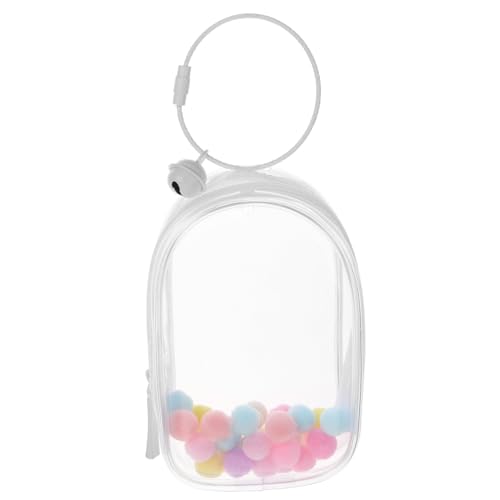ERINGOGO Puppenausflugstasche Beutel Bausatz Produkt Zubehör Tragbare Puppen-ausstellungstasche Ausgestopft Klare Puppenvitrine Anzeige Mini-schminktasche Miniatur-vitrine Ding Plastik Weiß ERINGOGO Puppenausflugstasche Beutel Bausatz Produkt Zubehör Tragbare Puppen-ausstellungstasche Ausgestopft Klare Puppenvitrine Anzeige Mini-schminktasche Miniatur-vitrine Ding Plastik Weiß von ERINGOGO