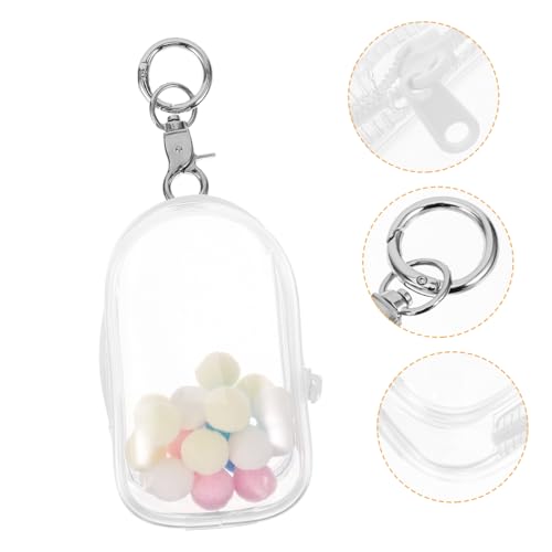 ERINGOGO Puppenausflugstasche Puppenvitrine Für Puppentragetasche Puppenvitrine Klare Beutel Puppentasche Mit Schlüsselanhänger Transparente Tasche Puppen Schlüsselanhänger Hülle Mini ERINGOGO Puppenausflugstasche Puppenvitrine Für Puppentragetasche Puppenvitrine Klare Beutel Puppentasche Mit Schlüsselanhänger Transparente Tasche Puppen Schlüsselanhänger Hülle Mini von ERINGOGO