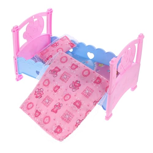 ERINGOGO Puppenbett spielhaus Playhouse for kinderspielsachen Kleinkindspielzeug Kinderspielzeug Puppen-Krippenspielzeug Hausspielzeug Plastik ERINGOGO Puppenbett spielhaus Playhouse for kinderspielsachen Kleinkindspielzeug Kinderspielzeug Puppen-Krippenspielzeug Hausspielzeug Plastik von ERINGOGO