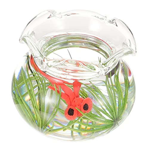 ERINGOGO Realistisches Miniatur-Aquarium Für Den Schreibtisch Mini-fischglas-Spielzeug Mini-Szene- Für Mini- ERINGOGO Realistisches Miniatur-Aquarium Für Den Schreibtisch Mini-fischglas-Spielzeug Mini-Szene- Für Mini- von ERINGOGO