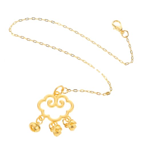 ERINGOGO Puppenhaus Dekorative Halskette Mini-Puppen-Halskette Mit Kette Kleinkind-Puppe-Halskette Mädchenpuppe Verkleiden Sich Mit Schmuck Puppenkostümschmuck Golden Legierung von ERINGOGO