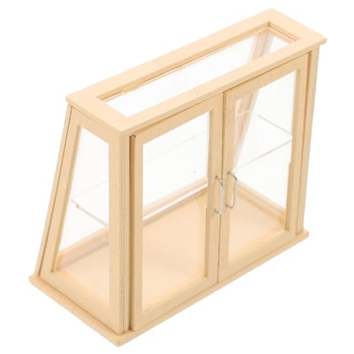 ERINGOGO Miniatur-Display-Schrank Für Und Und Langlebig Dekoration Von Kuchen Und Backwaren Im Küche ERINGOGO Miniatur-Display-Schrank Für Und Und Langlebig Dekoration Von Kuchen Und Backwaren Im Küche von ERINGOGO